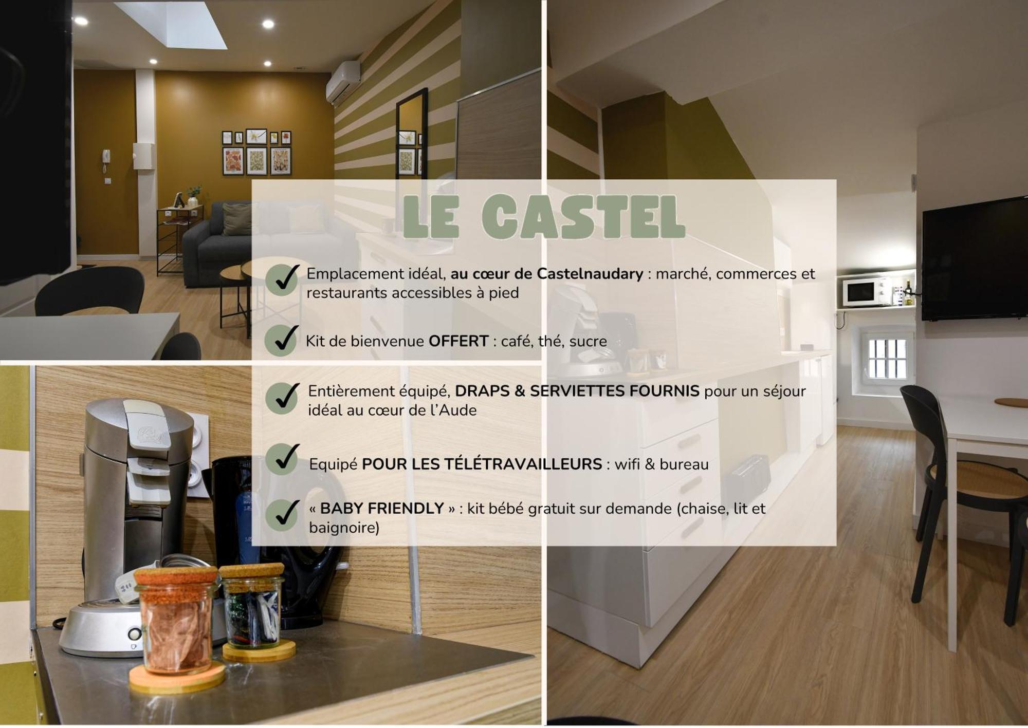 Le Castel Apartment Castelnaudary Exterior photo